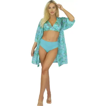 Dámské plavky Pareo šátek 11D80SZ 36 - SELF zelená Univerzální