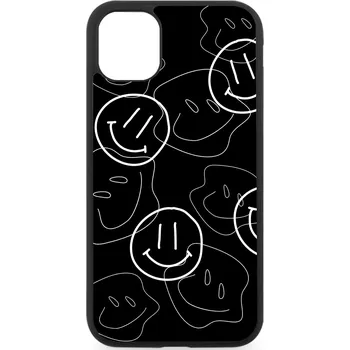 Náhradní kryt pro mobilní telefon Kryt na mobil Xiaomi black trippy smileys Xiaomi: Poco F7 Ultra