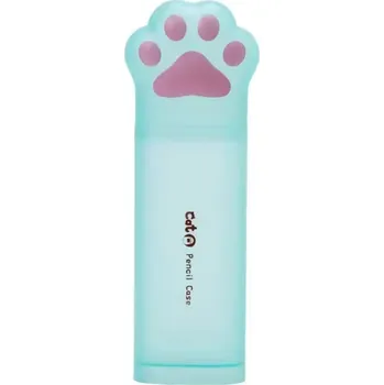 Penál Roztomilé pouzdro na školní potřeby Barva: tyrkysová