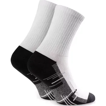 Pánské ponožky Pánské polofroté ponožky Erik - 41-43 / bílá