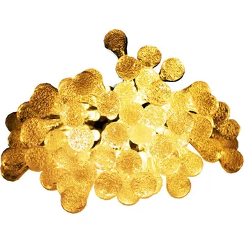 Zahradní dekorace Solární světýlka venkovní řetěz do zahrady LED lampičky 10m teplé slzy M18824