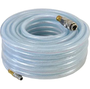 Příslušenství ke kompresoru 10m Hadice ke kompresoru pneumatická spirálová zesílená hadice s konektorem 1/4" M15943