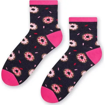 Dámské ponožky Dámské ponožky Donuts S - 35-37 / jeansová
