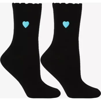 Dámské ponožky Dámské ponožky CSL250-903 - 35-38 / černá/modrá