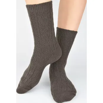 Dámské ponožky Dámské ponožky SB135 - 36-41 / mocca