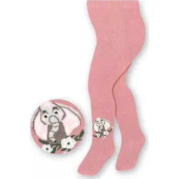 Dámské punčochy Dívčí punčochy Eliška - 92-98 / pudrově růžová