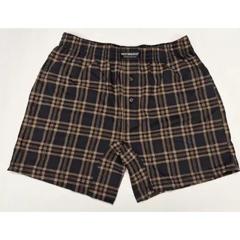 Trenýrky Pánské bavlněné trenýrky 178 - L / hnědá