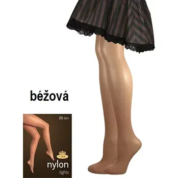 Dámské punčochy Dámské punčocháče Nylon B 20 den - 4 (L) / béžová