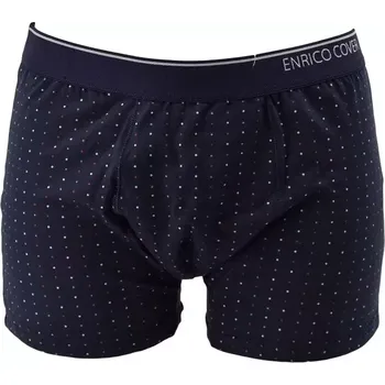 Boxerky Pánské bavlněné boxerky EB 1221 - 2XL / tmavě modrá