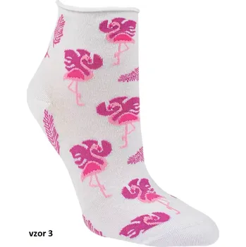 Dámské ponožky Dámské ponožky Ariela - 35-38 / bílá / 3