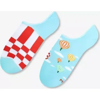 Dámské ponožky Dámské nestejné ťapky Balóny - 39-42 / světle modrá