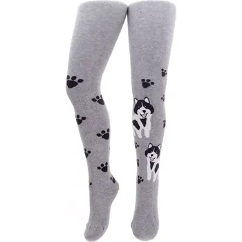 Dámské punčochy Dětské punčocháče Husky - 152-158 / světle šedá