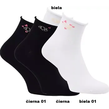 Dámské ponožky Dámské ponožky Lilly - 35-38 / černá (01)