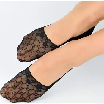 Dámské punčochy Dámské ťapky SN053 - 36-41 / černá