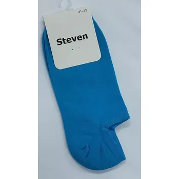 Pánské ponožky Pánské kotníkové ponožky Steven 073 - 44-46 / tyrkysová