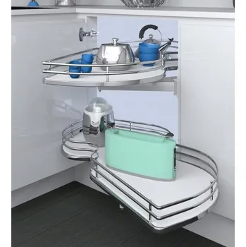 Zásuvkový kontejner Inoxa výsuvný karusel Combis 2 :: tlumič H21_3100_00