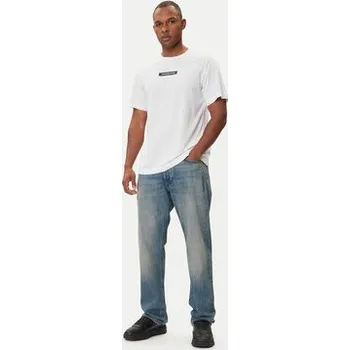 Versace Jeans Couture T-Shirt 79GAHT06 CJ00T Bílá Regular Fit XL