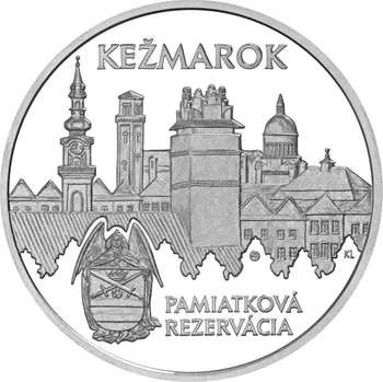 Stříbrná pamětní mince Kežmarok, Proof, 2025