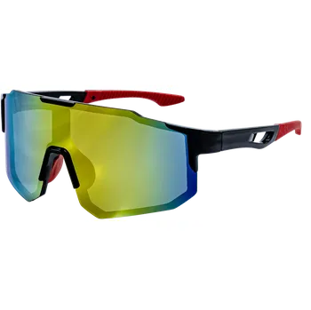 Sluneční brýle G466 černé s žlutými skly Obyčejné čočky