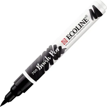 Ecoline Brush pen Akvarelová pero Black 1 ks