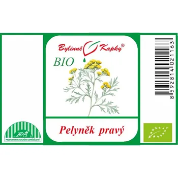 Doplněk stravy Bylinné kapky s.r.o. Pelyněk pravý BIO - bylinné kapky (tinktura) 50 ml
