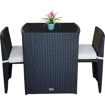 Zahradní sestava Sada zahradního nábytku Technorattan na terasu na balkon Nábytek na terasu M17385