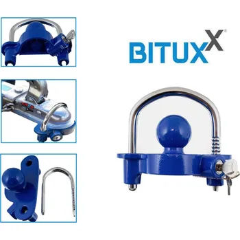 parkovací zábrana Zámek proti krádeži na kulový závěs pro přívěsy a valníky Zabezpečení MS17239