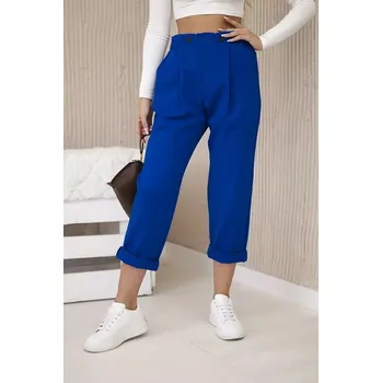 Dámské kalhoty Kalhoty Punto Milano Winter chrpově modrá UNI