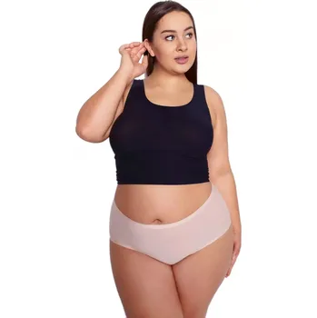 Dámské spodní prádlo Dámské kalhotky Flexi-one maxi plus beige - JULIMEX béžová Univerzální