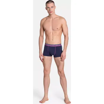 Boxerky Luxusní boxerky 38835-MLC Sada 2 kusů v tmavě modré a tmavě růžové barvě - Henderson L