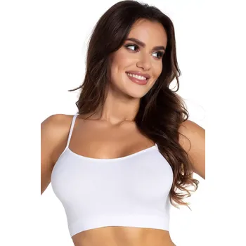 Podprsenka Fitness top 3k611 white - GATTA Bílá XL