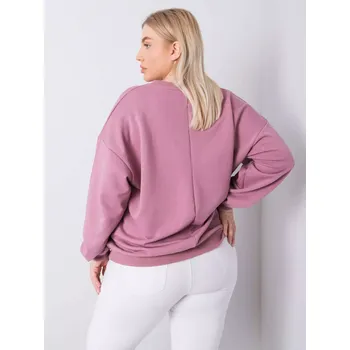 Dámská mikina Mikina RV BL 6316.16X tmavě růžová 3XL