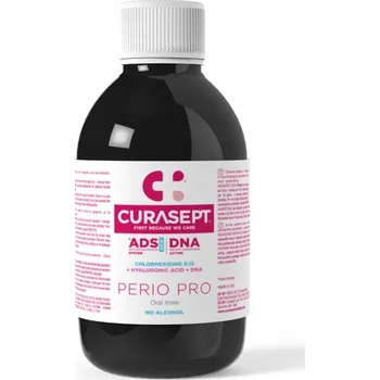 Ústní voda Curasept Pro Perio ADS DNA 0,12% CHX 200 ml ústní voda s chlorhexidinem a HA