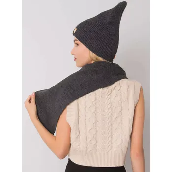 Šála Sada JK KMPL 37.68 tmavě šedá jedna velikost