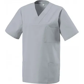 Dámská košile Exner Dámská pracovní tunika do véčka s bočními průduchy Barva: stříbrná, Velikost: XS EX273