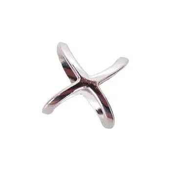 Šála Spona na šátek sříbrná velikost uni