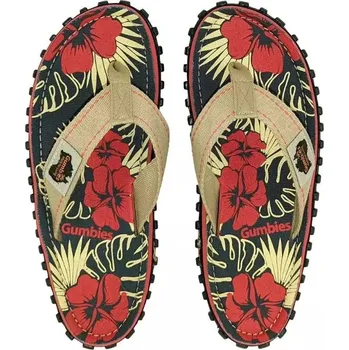 Dámská běžecká obuv Žabky Gumbies Islander Denim Hibiscus GU-FFISL109 42