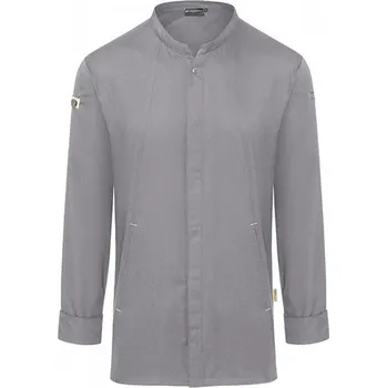 Gastro oděv Karlowsky Kuchařský rondon s prodyšným zadním dílem s regulací vlhkosti Barva: šedá ocelová, Velikost: 46 KY051