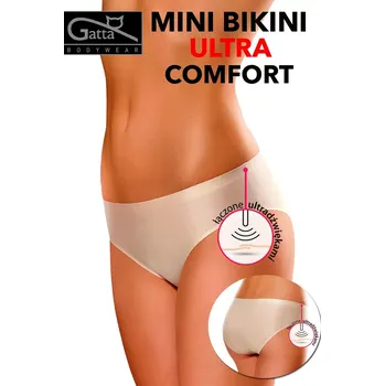 Kalhotky Dámské kalhotky 1590s ultra comfort beige - GATTA béžová XS