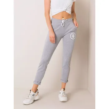 Dámské kalhoty Tepláky RV DR 5405.04X šedá L