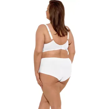 Dámské spodní prádlo BIUSTONOSZ SEMI-SOFT MAJA MAXI 1300 BIAŁY bílá 105G