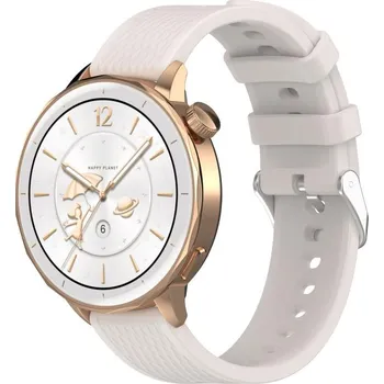 Ostatní příslušenství k chytrým hodinkám VSECHNONAMOBIL 120766 SILICONE Vyměnitelný řemínek pro OnePlus Watch 3 43mm STARLIGHT