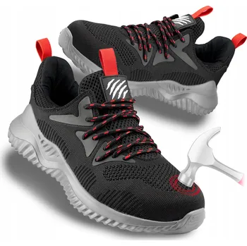 Pracovní obuv PRACOVNÍ OBUV PÁNSKÁ LEHKÁ SPORTOVNÍ BEZPEČNOSTNÍ POLOBOTKA S OCELOVOU ŠPIČKOU BOZP SB