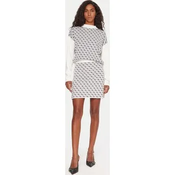 Dámské oblečení Guess Rolák W5BR23 Z3JD2 Écru Relaxed Fit XXL