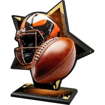 Poháry Bauer Kovová trofej SAM01M02 | Americký fotbal