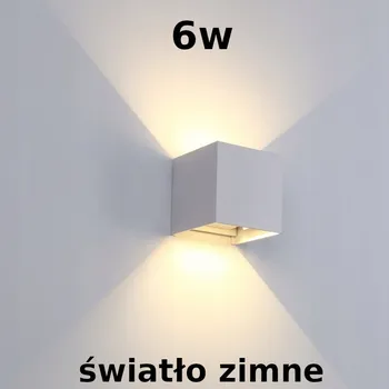 Nástěnné svítidlo Nástěnné svítidlo Kai Fan Lightning bílé s integrovaným LED zdrojem 6 W