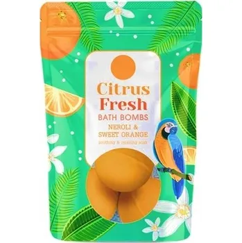 Koupelová kosmetika Elysium Spa Citrus Fresh šumivá koule do koupele 3 x 50 g
