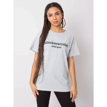 Dámské tričko Tričko 157 TS 6449.50P šedá L