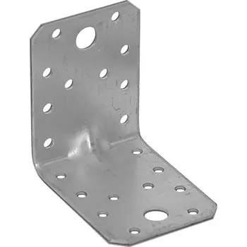Tesařské kování DOMAX KPS úhelník s prolisem KPS 4 - 70 x 70 x 55 x 1.5 mm (20 ks)