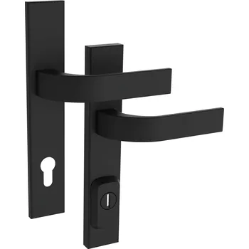 Rostex RN4 FONDI černá mat Rozteč kování: 90 Bezpečnostní kování s překrytím vložky